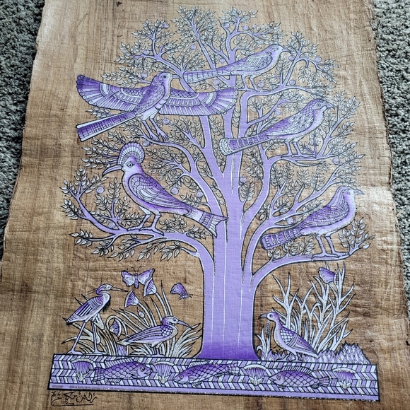 Egyptian Papyrus Picture - Picture 1 of 1